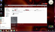 Dark Red for Windows 7